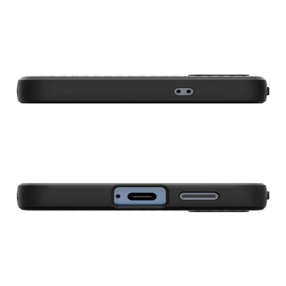 Spigen - Ovitek Liquid Air za Samsung Galaxy S25, Matte Black