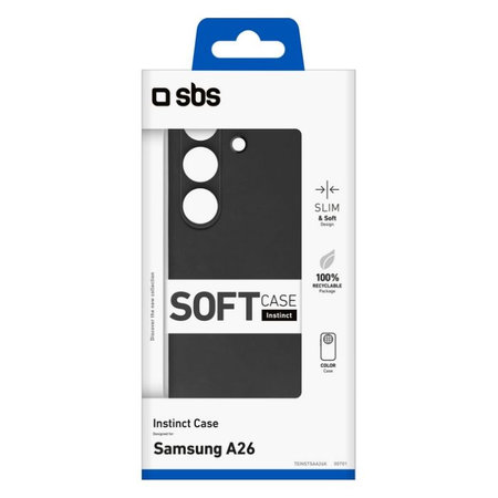 SBS - Ovitek Instinct za Samsung Galaxy A26, črna