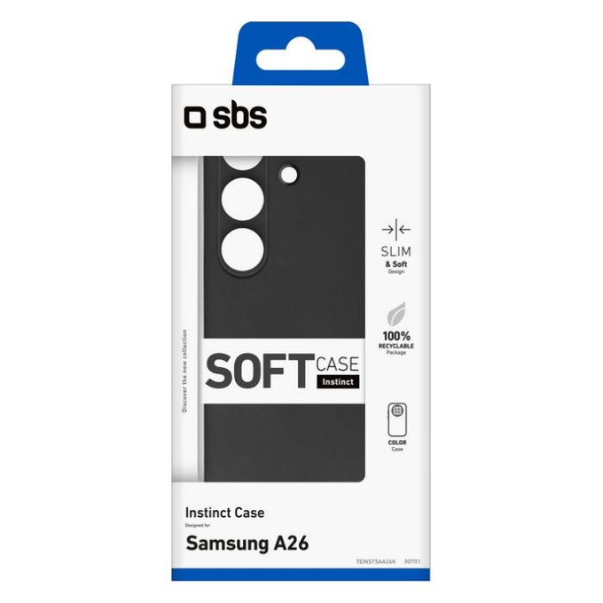 SBS - Ovitek Instinct za Samsung Galaxy A26, črna
