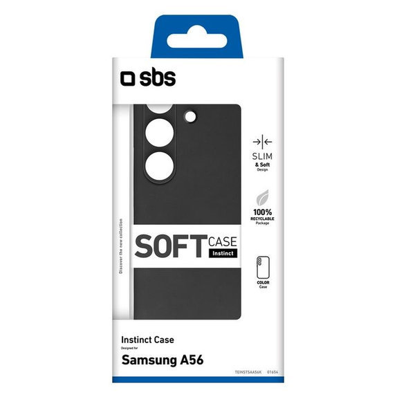 SBS - Ovitek Instinct za Samsung Galaxy A56, črna
