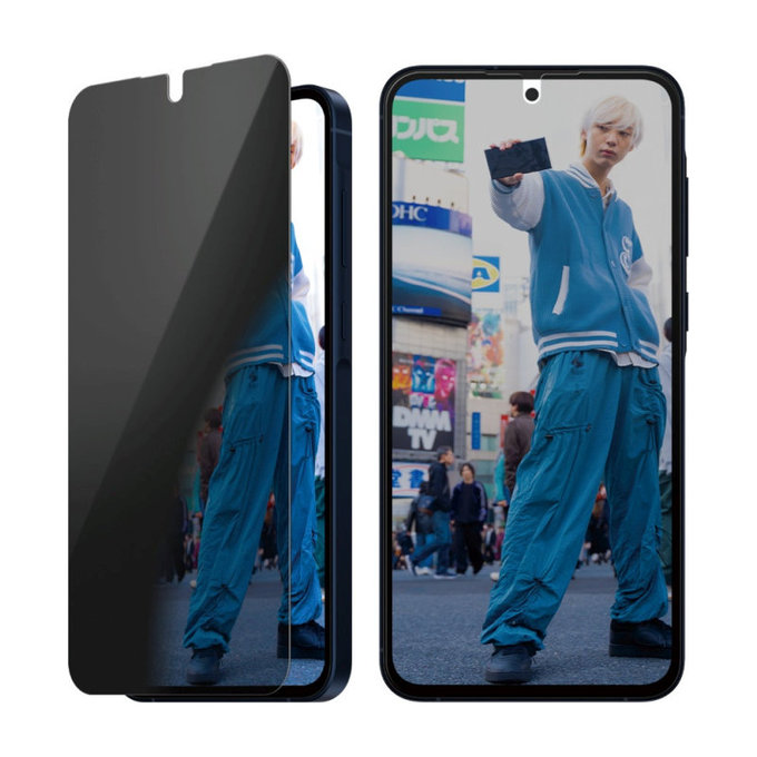 UWF Privacy kaljeno steklo za Samsung A56 5G, Transparent, PanzerGlass