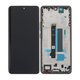 Xiaomi Redmi Note 13 Pro+ 23090RA98C - LCD zaslon + steklo na dotik + okvir (Fushion Black) TFT