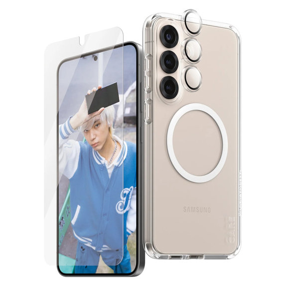 Bundle 3v1 za Samsung Galaxy S25+, PanzerGlass