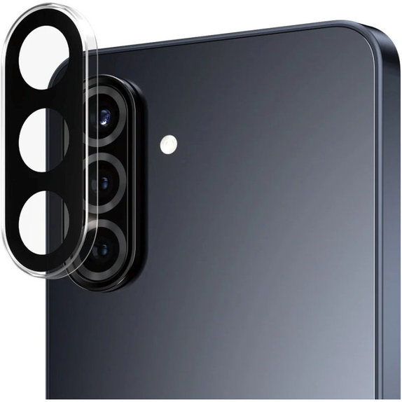 Zaščita objektiva kamere Hoops za Samsung A56 5G, Prozorna, PanzerGlass