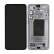 Samsung Galaxy S25 Plus - LCD zaslon + steklo na dotik + okvir (Silver Shadow) - GH82-36368A Genuine Service Pack