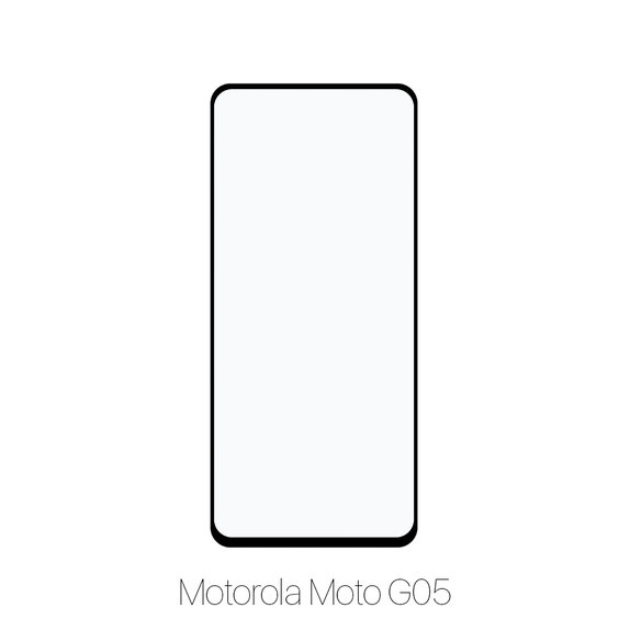 FixPremium FullCover Glass - Kaljeno Steklo za Motorola Moto G05