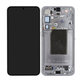 Samsung Galaxy S25 Plus - LCD zaslon + steklo na dotik + okvir (Silver Shadow) OLED