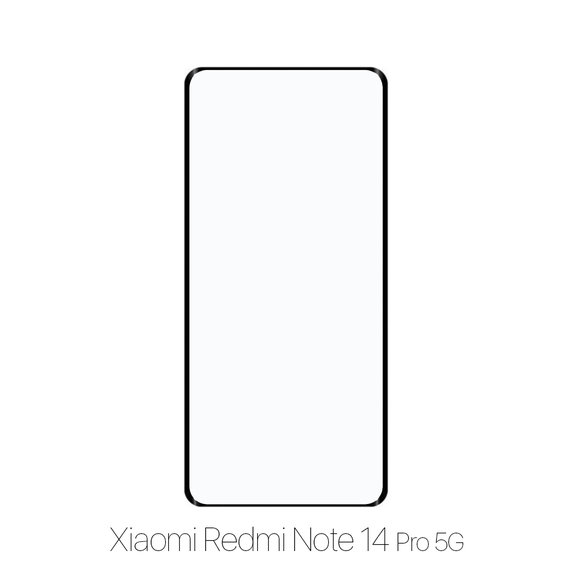 FixPremium FullCover Glass - Kaljeno Steklo za Xiaomi Redmi Note 14 Pro 5G 24090RA29G
