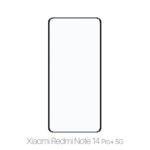 FixPremium FullCover Glass - Kaljeno Steklo za Xiaomi Redmi Note 14 Pro+ 5G 24094RAD4G