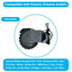Xiaomi Robot Vacuum X20, S10, Dreame X30, X20, X10 Pro - Kolo z Motorjem (Desno) (Črna)
