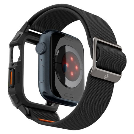 Spigen - Pašček Lite Fit "Pro" za Apple Watch (44, 45mm), Matte Black