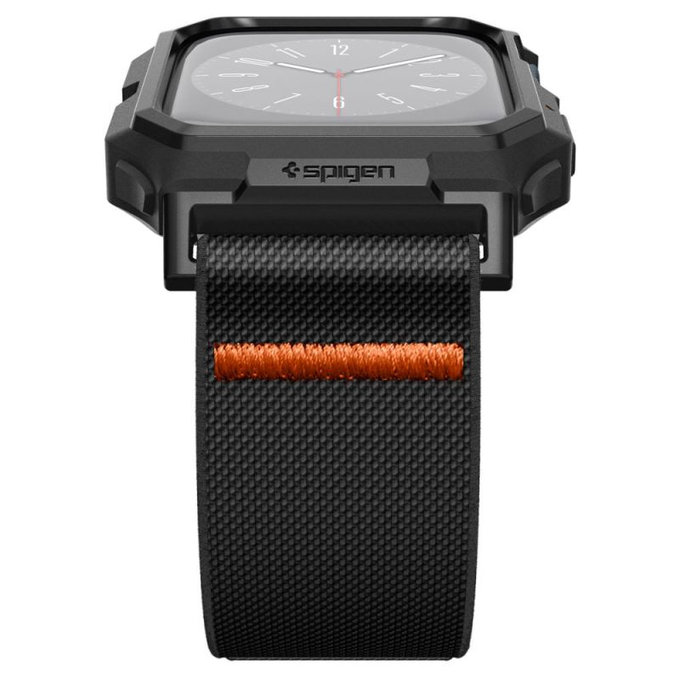 Spigen - Pašček Lite Fit "Pro" za Apple Watch (44, 45mm), Matte Black