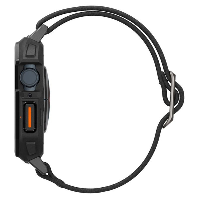 Spigen - Pašček Lite Fit "Pro" za Apple Watch (44, 45mm), Matte Black