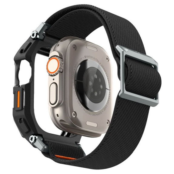 Spigen - Pašček Lite Fit "Pro" za Apple Watch Ultra (49mm), Matte Black