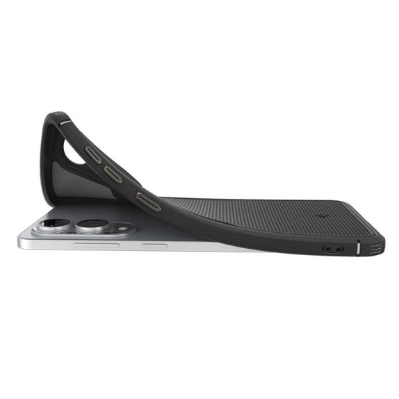 Spigen - Ovitek Core Armor z MagSafe za Samsung Galaxy S25 Edge, Matte Black