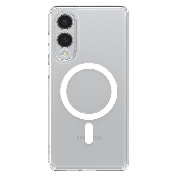 Spigen - Ovitek Ultra Hybrid z MagSafe za Samsung Galaxy S25 Edge, bela