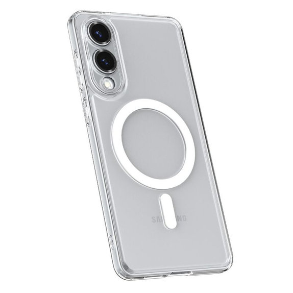 Spigen - Ovitek Ultra Hybrid z MagSafe za Samsung Galaxy S25 Edge, bela