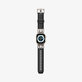 Spigen - Pašček Durapro Armor PU za Apple Watch (42, 44, 45, 49mm), črna