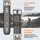 Spigen - Pašček Durapro Armor za Apple Watch (42, 44, 45, 49mm), siva