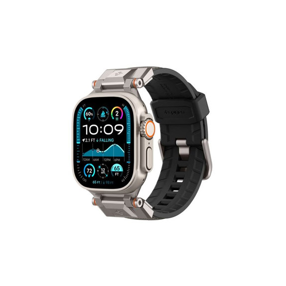 Spigen - Pašček Durapro Armor za Apple Watch (42, 44, 45, 49mm), siva