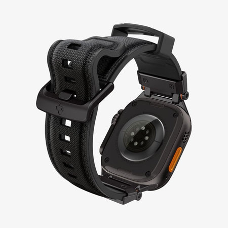 Spigen - Pašček Durapro Armor za Apple Watch (42, 44, 45, 49mm), Black Edition