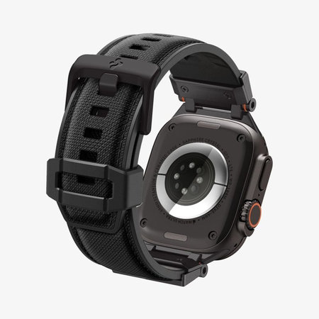 Spigen - Pašček Durapro Armor za Apple Watch (42, 44, 45, 49mm), Black Edition