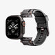 Spigen - Pašček Durapro Armor za Apple Watch (42, 44, 45, 49mm), Black Edition