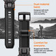 Spigen - Pašček Durapro Armor za Apple Watch (42, 44, 45, 49mm), Black Edition