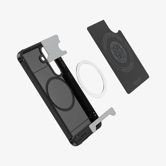 Spigen - Ovitek Core Armor z MagSafe za Samsung Galaxy S25, Matte Black