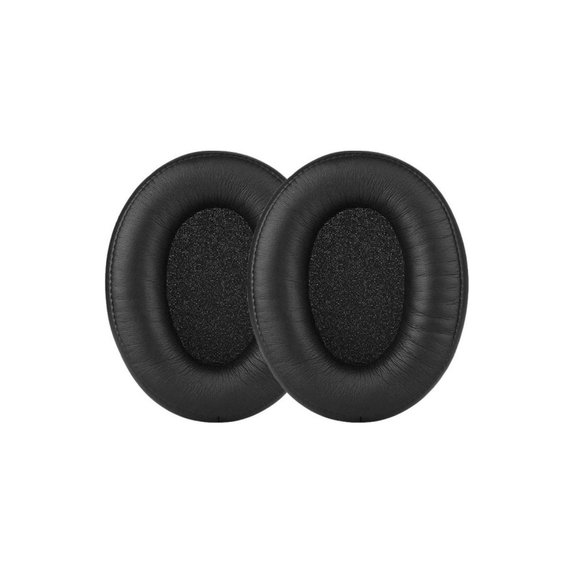 Nadomestne blazinice za ušesa za HyperX Cloud Alpha, Spominska pena + PU usnje, Črne, 1 Par
