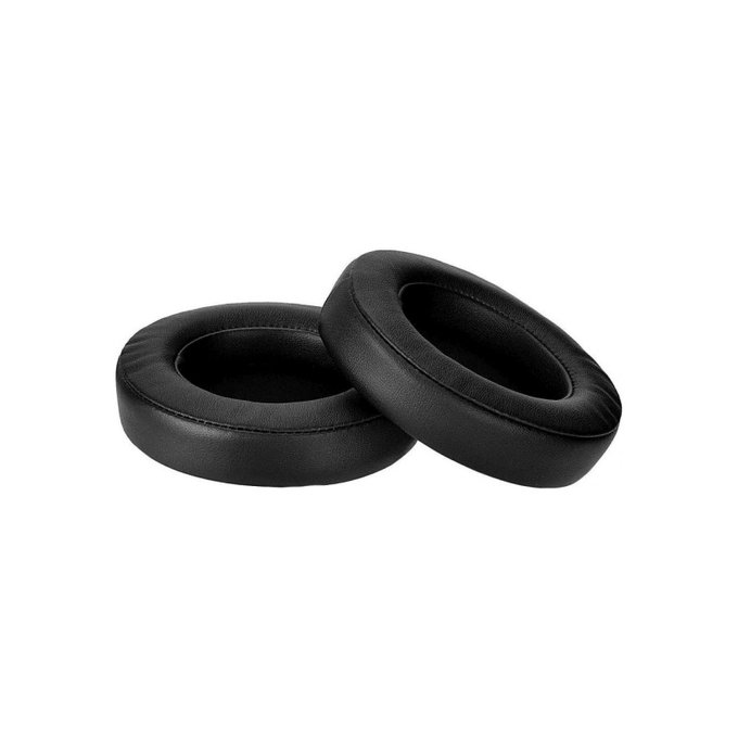 Nadomestne blazinice za ušesa za Razer Kraken V2 Pro, Spominska pena + PU usnje, Črne, 1 Par