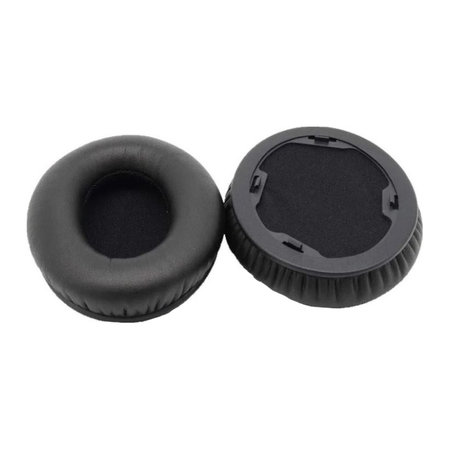 Nadomestne blazinice za ušesa za Beats Studio 1, Spominska pena + PU usnje, Črne, 1 Par