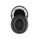 Nadomestne blazinice za ušesa za Beats Solo Pro, Wireless, Spominska pena + PU usnje, Črne, 1 Par