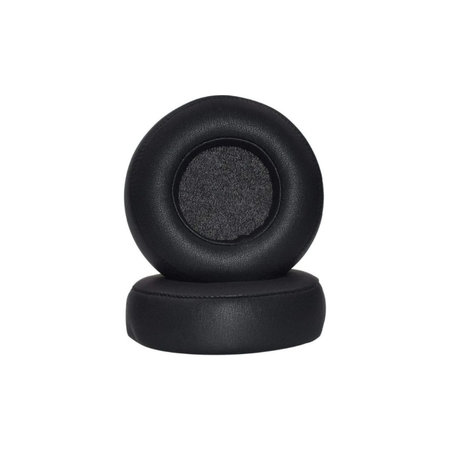 Nadomestne blazinice za ušesa za Beats Pro, Spominska pena + PU usnje, Črne, 1 Par