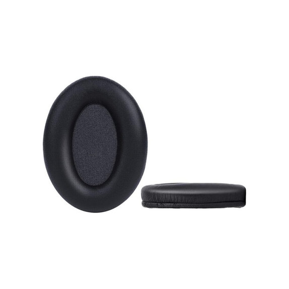 Nadomestne blazinice za ušesa za Sony WH-1000XM3, Spominska pena + PU usnje, Črne, 1 Par