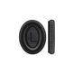 Nadomestne blazinice za ušesa za Bose QuietComfort 35, Spominska pena + PU usnje, Črne, 1 Par