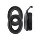 Nadomestne blazinice za ušesa za Sennheiser HD650, Spominska pena + PU usnje, Črne, 1 Par