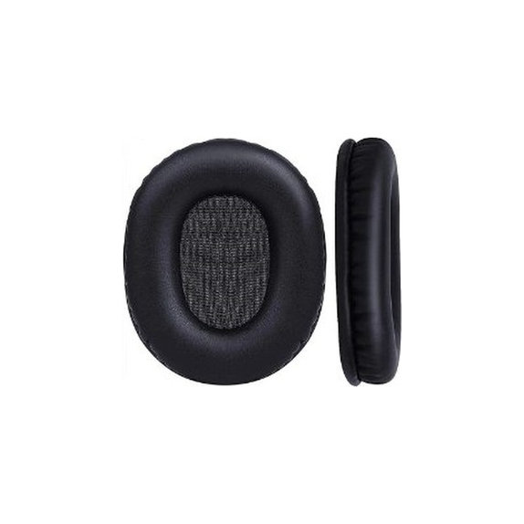 Nadomestne blazinice za ušesa za Audio-Technica ATH-M50X, PU usnje, Črne, 1 Par