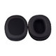 Nadomestne blazinice za ušesa za Marshall Monitor, Spominska pena + PU usnje, Črne, 1 Par