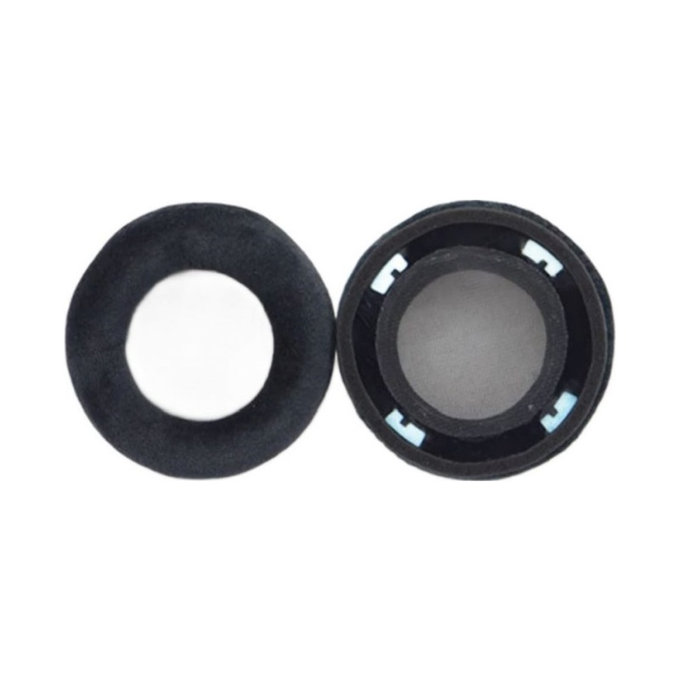 Nadomestne blazinice za ušesa za AKG K702, Spominska pena + Semiš, Črne, 1 Par