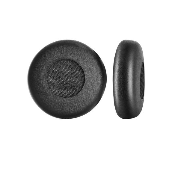 Nadomestne blazinice za ušesa za Jabra Evolve 20, 30, 40, PU usnje, Črne, 1 Par