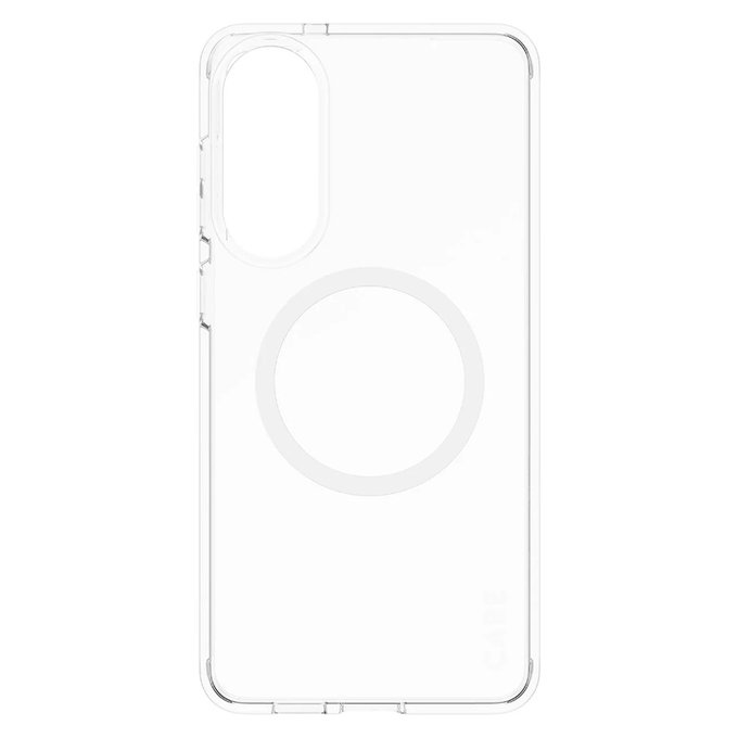 Ovitek Urban Combat z belim QI za Samsung Galaxy S25 Edge, Prozorna, PanzerGlass