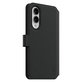 Ovitek Wallet Tango Two-In-One s QI za Samsung Galaxy S25 Edge, Črna, PanzerGlass