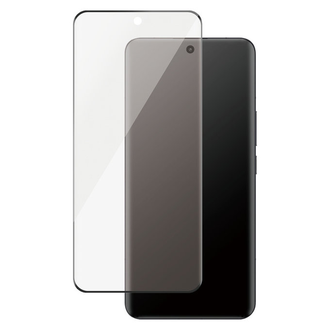 Kaljeno steklo UWF za Honor 400 Pro, Črna, PanzerGlass