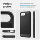 Spigen - Ovitek Rugged Armor z MagSafe za iPhone 16e, Matte Black