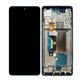 Motorola Edge 60 Fusion - LCD zaslon + steklo na dotik + okvir (Amazonite) - 5D68C29879 Genuine Service Pack
