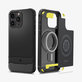 Spigen - Ovitek Rugged Armor z MagSafe za iPhone 15 Pro Max, Matte Black