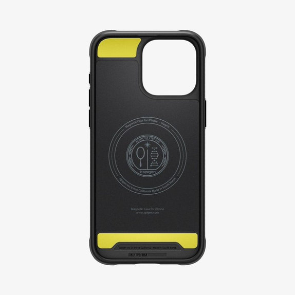 Spigen - Ovitek Rugged Armor z MagSafe za iPhone 15 Pro, Matte Black