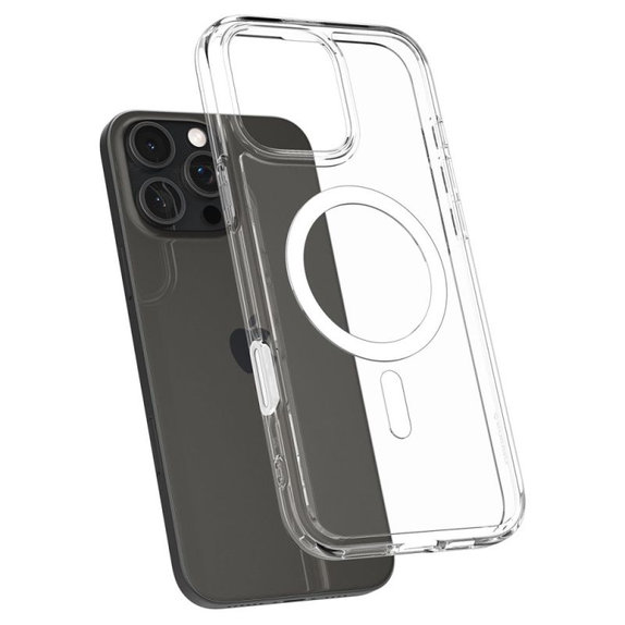 Spigen - Ovitek Ultra Hybrid "T" z MagSafe za iPhone 16 Pro Max, bela