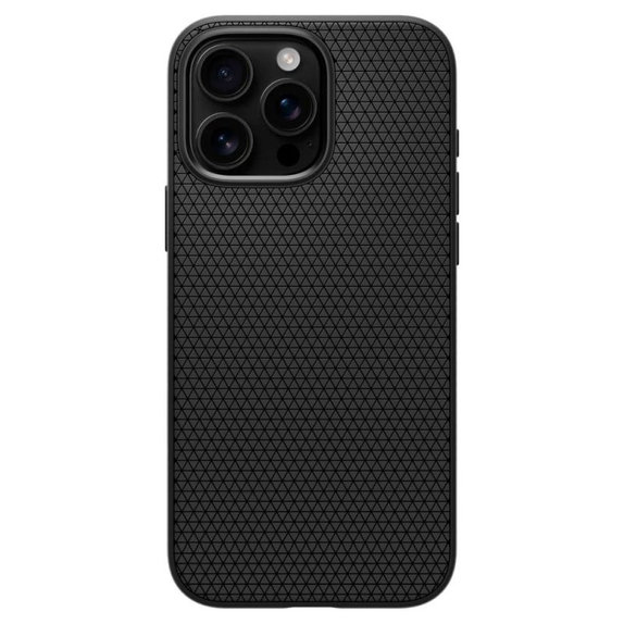 Spigen - Ovitek Liquid Air "T" z MagSafe za iPhone 16 Pro Max, Matte Black